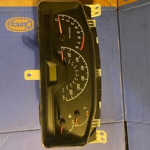 Car Dashboard Speedometer Gauge - Black